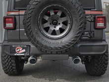 Load image into Gallery viewer, aFe Rebel Series 2.5in 409 SS Axle-Back Exhaust w/ Black Tips 2018+ Jeep Wrangler (JL) V6 3.6L