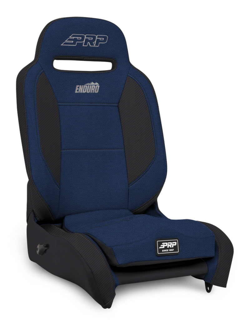 PRP Enduro Elite Reclining Suspension Seat (Passenger Side) Blue/Black