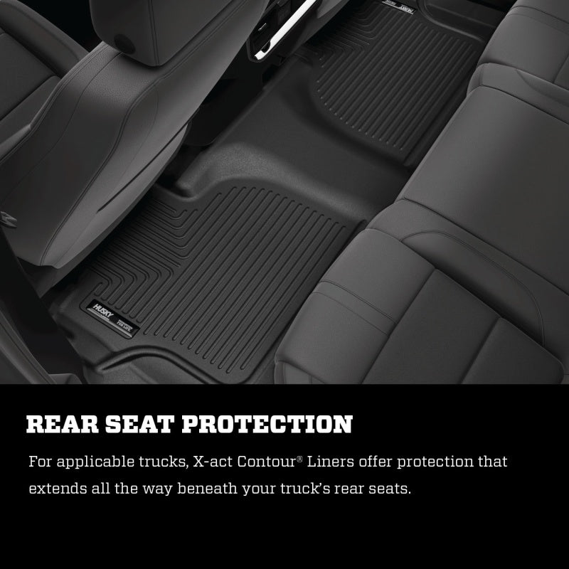 Husky Liners 2021 Ford Bronco 2 Door X-Act 2nd Seat Floor Liner - Black