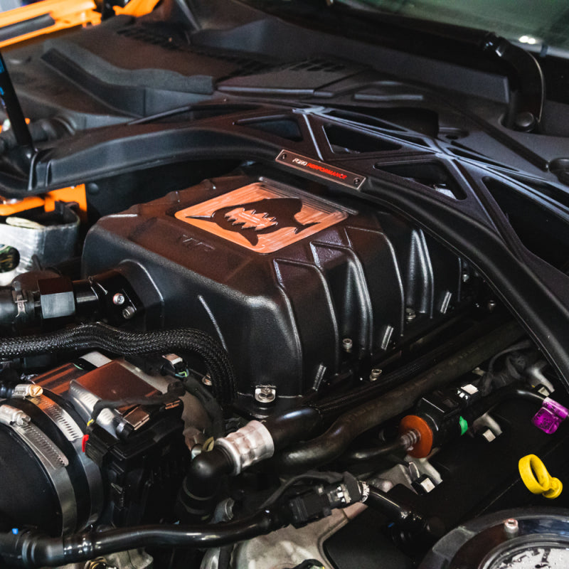 VMP 2020+ Ford Predator Engine Supercharger Lid Upgrade - Black