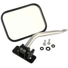 Load image into Gallery viewer, Rugged Ridge 97-18 Jeep Wrangler Stainless Steel Rectangular Quick Release Mirror