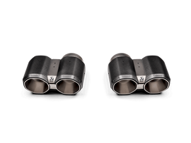 Akrapovic 2021+ BMW M3 (G80)/M4 (G82) Tail Pipe Set (Octagonal Carbon Design)