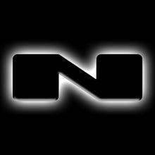 Load image into Gallery viewer, ORACLE Lighting Universal Illuminated LED Letter Badges - Matte Black Surface Finish - N