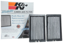 Load image into Gallery viewer, K&amp;N 2018 Jeep Wrangler JL 2.0L/3.6L Cabin Air Filter - 2 Per Box