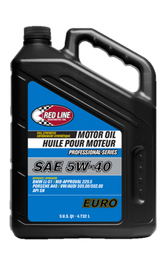 Red Line Professional Series Euro 5W40 Motor Oil - 5 Quart