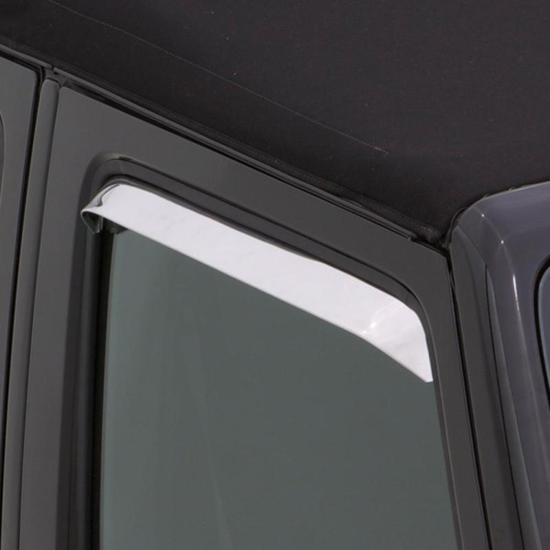 AVS 84-90 Ford Bronco Ii Ventshade Window Deflectors 2pc - Stainless