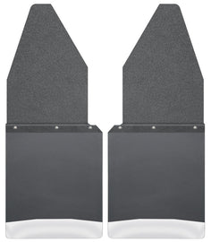Husky Liners Ford 88-16 F-150/88-99 F-250 12in W Black Top SS Weight Kick Back Front Mud Flaps