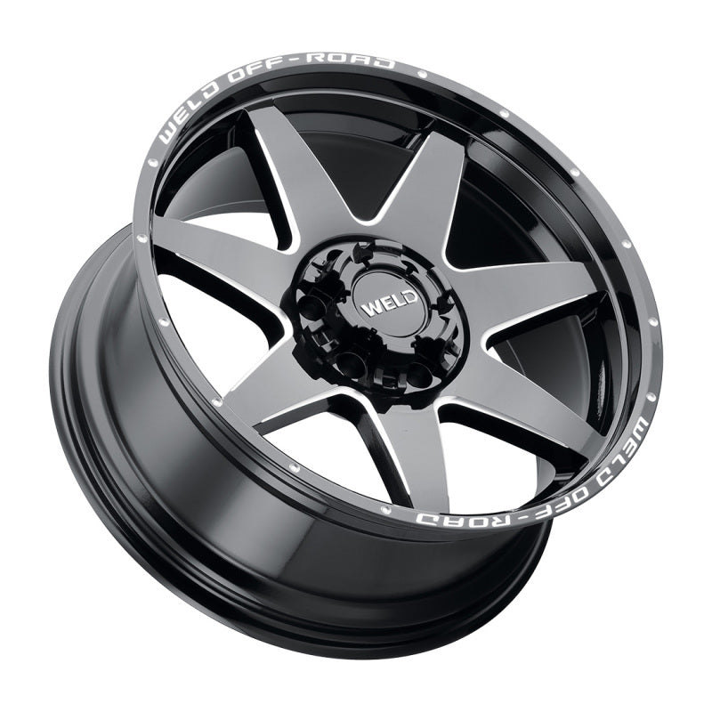 Weld Off-Road W109 20X9.0 Retaliate 6X135 6X139.7 ET10 BS5.50 Gloss Black MIL 106.1