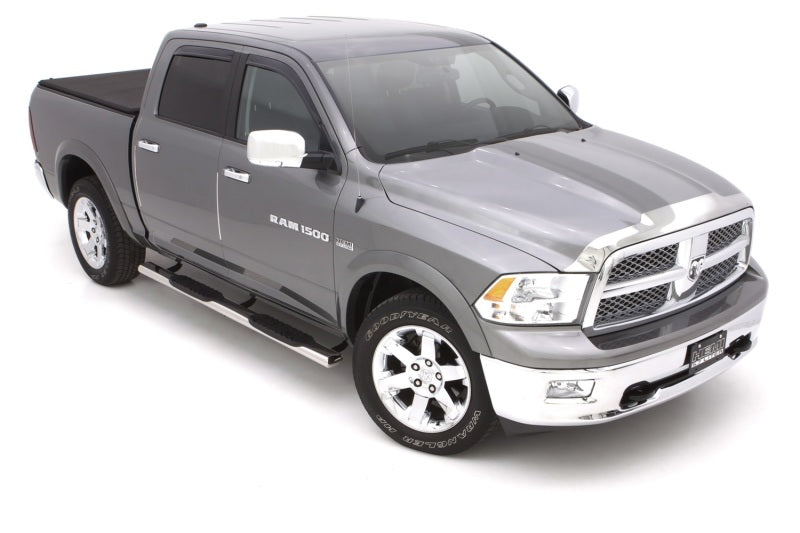 Lund 10-17 Dodge Ram 2500 Crew Cab 5in. Oval Straight SS Nerf Bars - Polished