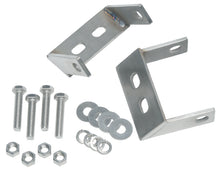Load image into Gallery viewer, Kentrol 45-86 Jeep CJ Rear Bumper Brackets Pair - Polished Silver