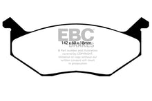 Load image into Gallery viewer, EBC 80-83 Chrysler Cordoba 3.7 Redstuff Front Brake Pads