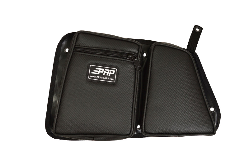 PRP Polaris RZR Rear Door Bag with Knee Pad (Driver Side)- Black