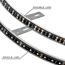 Load image into Gallery viewer, Oracle LED Illuminated Wheel Rings - Double LED - White