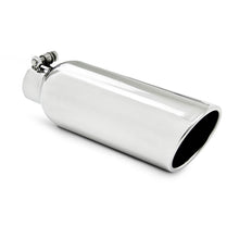 Load image into Gallery viewer, MBRP Universal 4in OD 2.25in inlet 12in in length Angled cut Rolled End Clampless-no weld T304