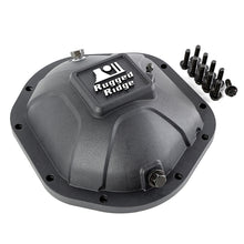 Load image into Gallery viewer, Rugged Ridge Boulder Aluminum Differential Cover Dana 44 Black