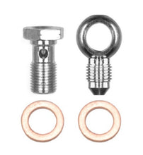 Load image into Gallery viewer, Wilwood Banjo Fitting Kit -3 male to 10mm-1.00 Banjo Bolt &amp; Crush Washers (1 qty)