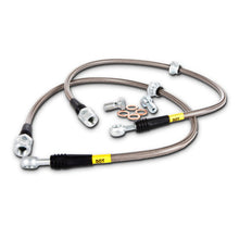 Load image into Gallery viewer, StopTech 03-05 Dodge SRT-4 Stainless Steel Front Brake Lines