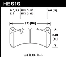 Load image into Gallery viewer, Hawk 08-09 Lexus IS-F HPS Street Front Brake Pads