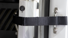 Load image into Gallery viewer, Kentrol Jeep Wrangler TJ Polished Stainless Door Strap Kit Polished Stainless Steel