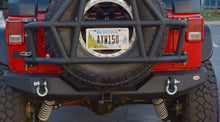 Load image into Gallery viewer, DV8 Offroad 07-18 Jeep Wrangler JK Steel Full Length Rear Bumper