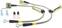 Load image into Gallery viewer, StopTech 95-00 Dodge Viper Stainless Steel Rear Brake Line Kit