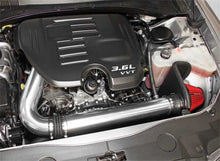 Load image into Gallery viewer, Spectre 11-17 Challenger/Charger 3.6L Air Intake Kit - Polished w/Red Filter