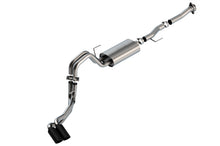 Load image into Gallery viewer, Borla F-150 2021 5.0L 2dr RC SB (122.8 WB) XL/XLT 3/2.25 DSE Cat-Back S-Type Black Chrome Tips