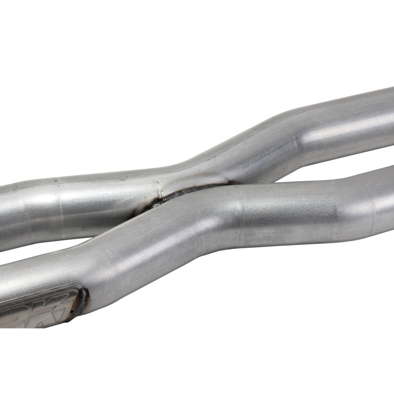 BBK 15-20 Ford Mustang GT 5.0L Resonator Delete X-Pipe (For Use w/Shorties Or Stock Manifolds)