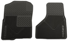 Load image into Gallery viewer, Husky Liners 09-10 Dodge Ram 1500/10-11 Ram 2500/3500 Custom Fit Heavy Duty Black Front Floor Mats
