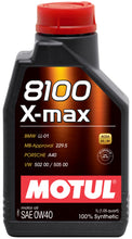 Load image into Gallery viewer, Motul 1L Synthetic Engine Oil 8100 0W40 X-MAX - Porsche A40