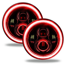 Load image into Gallery viewer, Oracle Jeep Wrangler JL/Gladiator JT 7in. High Powered LED Headlights (Pair) - Red