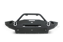 Load image into Gallery viewer, DV8 Offroad 07-18 Wrangler JK FS-18 Mid Length Steel Front Bumper w/ Fog Lights