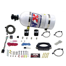 Load image into Gallery viewer, Nitrous Express GM LS 90mm Nitrous Plate Kit (50-400HP) w/10lb Bottle