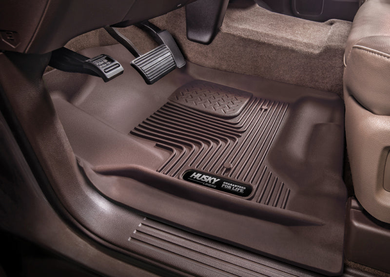 Husky Liners 10-17 Dodge Ram 2500 Crew Cab X-Act Contour Cocoa 2nd Seat Floor Liner