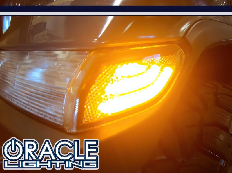 Oracle Jeep Wrangler JL Smoked Lens LED Front Sidemarkers