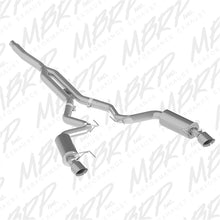 Load image into Gallery viewer, MBRP 15-19 Ford Mustang EcoBoost 2.3L Alum 3in Cat Back Dual Split Rear Exit (Race Version)