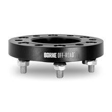Load image into Gallery viewer, Mishimoto Borne Off-Road Wheel Spacers - 6x139.7 - 93.1 - 25mm - M12 - Black