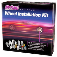 Load image into Gallery viewer, McGard 6 Lug Hex Install Kit w/Locks (Cone Seat Nut) M12X1.5 / 13/16 Hex / 1.5in. Length - Black