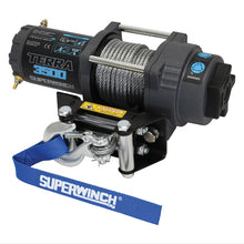 Load image into Gallery viewer, Superwinch 3500 LBS 12V DC 7/32 in x 32 ft Steel Rope Terra 3500 Winch - Gray Wrinkle