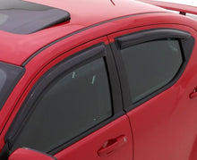 Load image into Gallery viewer, AVS 14-18 Mazda 3 Hatch Ventvisor Outside Mount Window Deflectors 4pc - Smoke