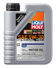 Load image into Gallery viewer, LIQUI MOLY 1L Special Tec LL Motor Oil 5W30