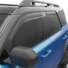 Load image into Gallery viewer, EGR 21-22 Ford Bronco 4 Door In-Channel Window Visors - Matte Black (573565)
