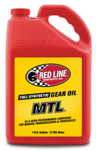 Load image into Gallery viewer, Red Line MTL 75W80 GL-4 - Gallon