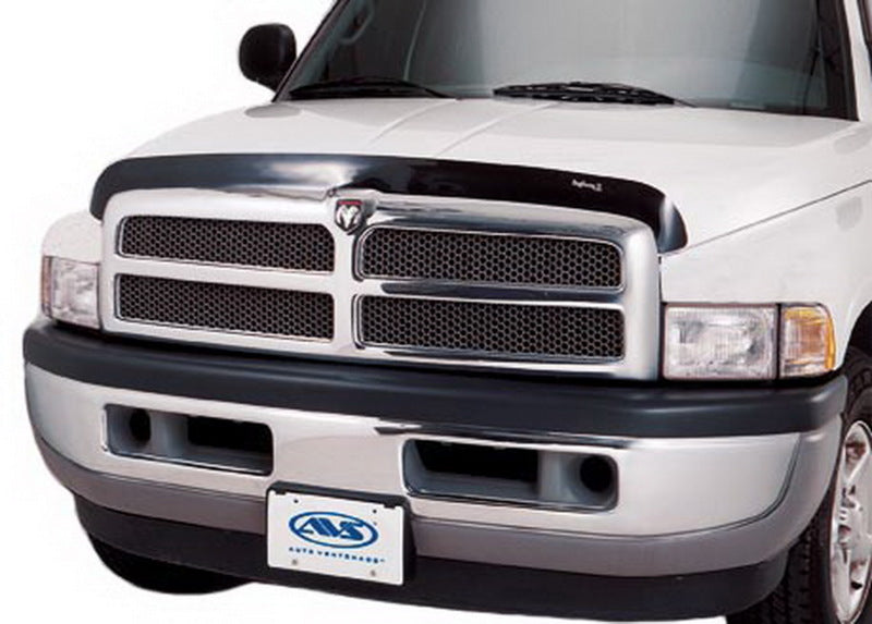 AVS 94-01 Dodge RAM 1500 (Front Mount) Bugflector Medium Profile Hood Shield - Smoke