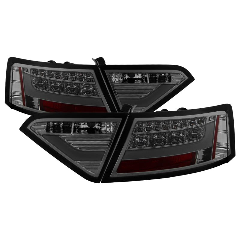 Spyder 08-12 Audi A5 LED Tail Lights - Smoke ALT-YD-AA508V2-LED-SM