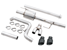 Load image into Gallery viewer, AWE 0FG 21+ Ford F150 Dual Side Exit Cat-Back Exhaust - 4.5in Diamond Black Tips