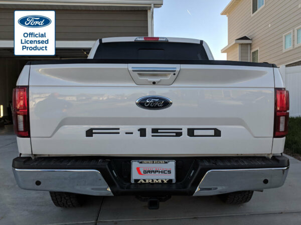 FORD F-150 Tailgate Letter Insert Decals (2018-2020)