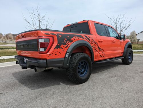 Ford Raptor Digital Splash Mud Vinyl Bed Graphics Decal Stickers (21-2 ...