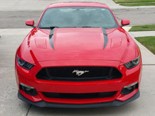 Load image into Gallery viewer, Ford Mustang Hood Spears Stripes Vinyl Decals (2015 -2017)